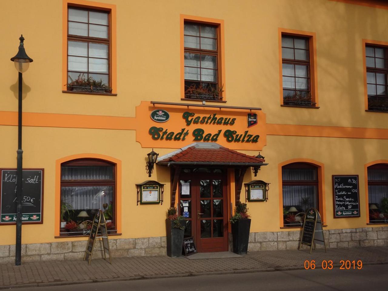 Gasthaus Stadt Bad Sulza Luaran gambar